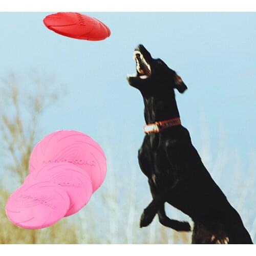 Funny Interactively Pet Toys for Small Large Dogs Mascotas Flying Disk Golden Retriever Accessories Training Puppy Big Dog Toy