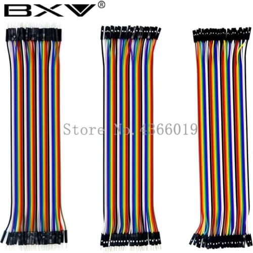 Dupont Line 30CM 40Pin Male to Male + Male to Female and Female to Female Jumper Wire Dupont Cable for Arduino DIY KIT