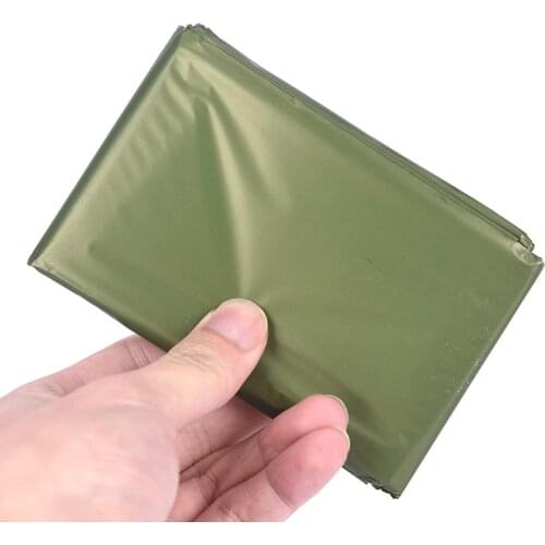 Lightweight Outdoor WaterProof Emergency Survival Rescue Blanket Foil Thermal Space First Aid Gold Curtain Military Blankets