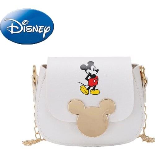 Disney Mickey Mouse Pink Girls Mini Green Crossbody Coin Purse Fashion Minnie Yellow Woman Shoulder Wallet Handbag Black Hobos