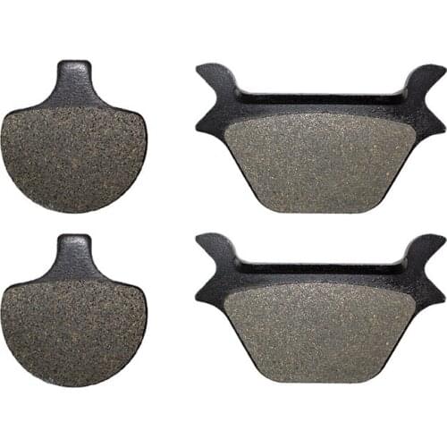 Motorcycle Front and Rear Brake Pads for Harley Sportster & Softail Series (All Models) 1988-1999