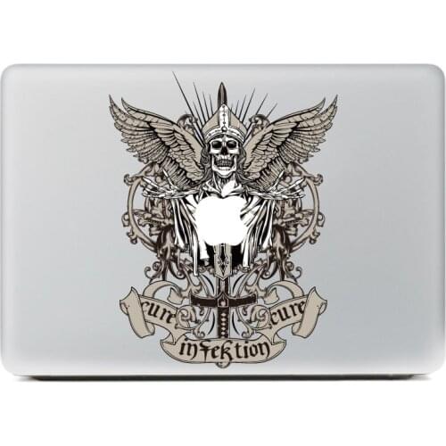 Death comes Vinyl Decal Sticker for DIY Macbook Pro / Air 11 13 15 Inch Laptop Case Cover Sticker