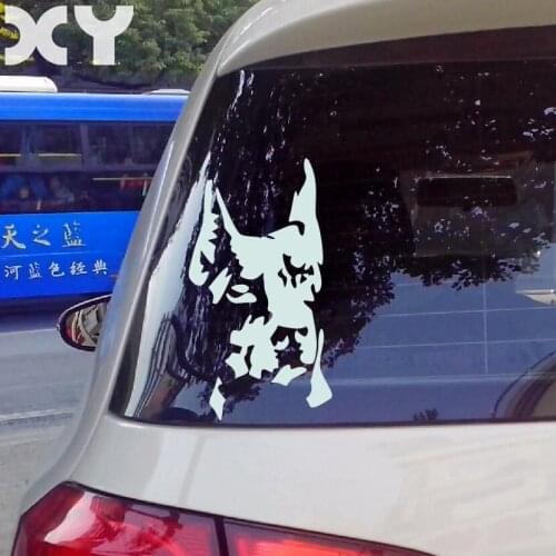 Doberman Pinscher Dog Pet Car Stickers Vinyl Decal Decorate Sticker for Car and Motorcycle