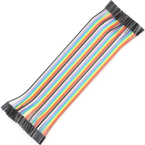 Wholesale 40pcs dupont cable jumper wire dupont line female to female dupont line 20cm 1P 40P IN STOCK