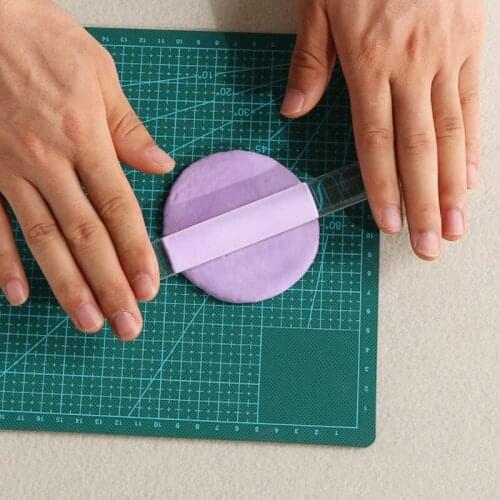 Transparent Solid Hollow Pottery Clay Roller Acrylic Clay Roller Diy Hollow Clay Acrylic Color Soft Clay Rolling Tools 1Pcs New