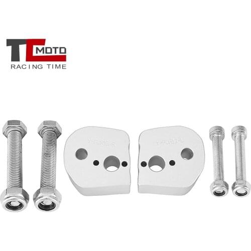 Silver Handlebar Riser For Yamaha FJR 1300 FJR1300 2006-2019 Motorcycle Accessories Parts CNC Handlebar Height up Adapters