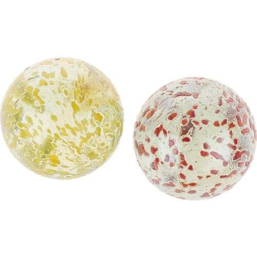 Polka Dots Glass Marbles, Pack of 2Pieces, Vase Fillers Decor, Marble Games for Kids Adults Families, Also Special Needs
