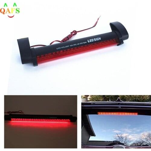 Car 12V 24 LED High Mount Stop Rear Tail Warning Light Lamp Red Auto Third 3RD brake light parking