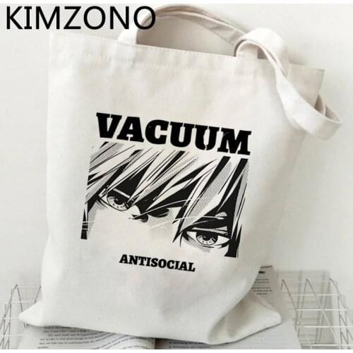 Death Note Misa Amane shopping bag tote grocery bolso shopper bolsas de tela eco bag cloth woven sac toile