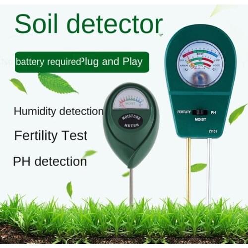 High-end gardening soil soil pH value tester flowers and plants nitrogen, phosphorus and potassium fertility tester
