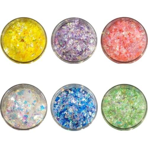1Bottle Flash Sequin Powder Decoration DIY Jewelry Making Epoxy Mold Accessories 62KE