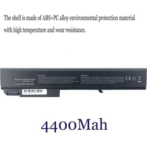 1PC New Laptop Battery Internal For HP EliteBook 8540p 8540w 8530p 8530w 8740w 8730p 8730w 6545b HSTNN-LB60/OB60/XB60