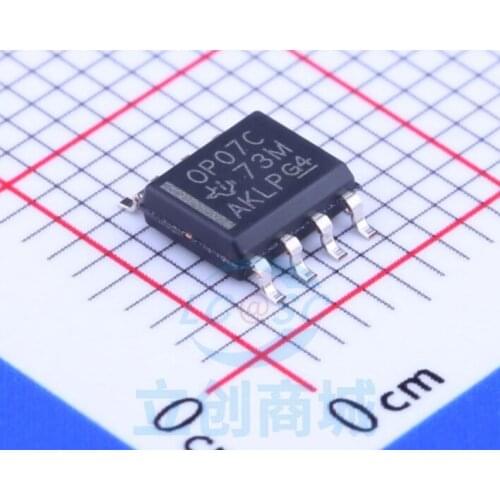 10 PCS/LOTE OP07C OP07 OP07CDR SOP-Amplificadores Operacionais-Op Amps 8 Offset B