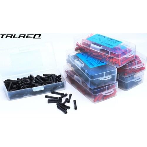 100pcs MTB Bicyle Bike Brake Wire End Cap Cable Sets Protective Sleeve Pipe Protector Housing Cover Rubber Shift Brake Cover