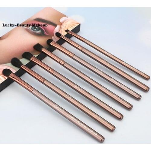Lucky-Beauty 2pcs small Concealer Makeup brushes Eye shadow blending smoky detail beauty tools eye Make up brush