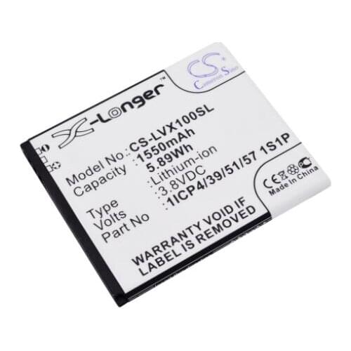 Cameron Sino 1550mAh battery for LAVA iris X1 Atoms 1ICP4/39/51/57 1S1P Mobile, SmartPhone Battery