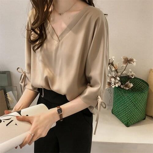 Блузки с бантом Banerdanni China At AliExpress