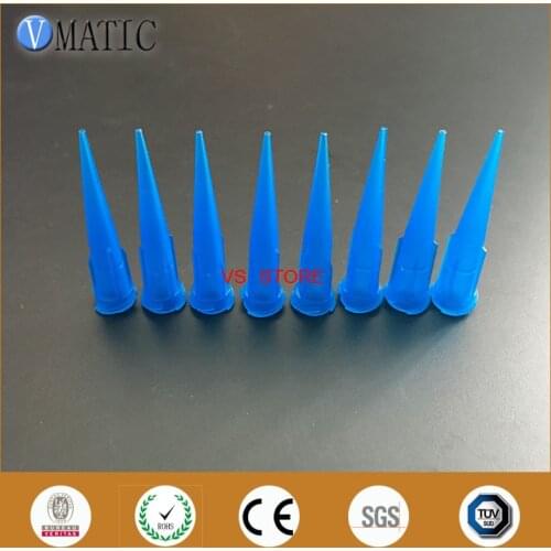 Free Shipping 22G Tt Tapered Dispensing 100Pcs Top Selling Blue Color Glue Dispenser Needle Tips