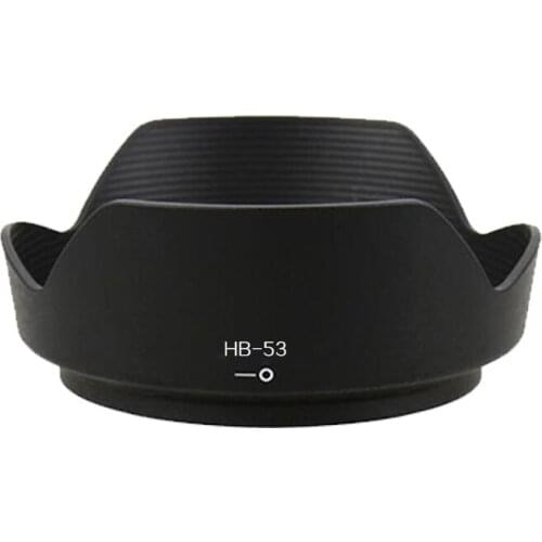 DSLR Camera Lens Hood HB-53 Bayonet Mount Fits for Nikon AF-S 24-120mm f/4G ED VR 77mm Filter Lens