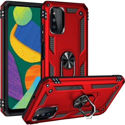 For Samsung F52 Case Cover Shockproof Bumper Military Armor Ring Holder Magnet Phone Case for Samsung Galaxy F52 Samsung F 52 5G