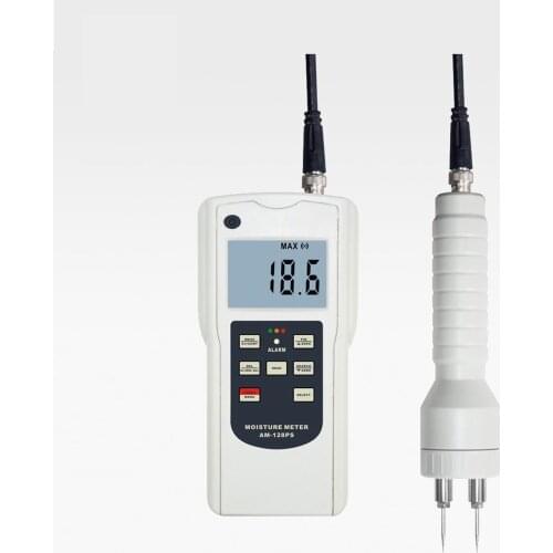 Digital AM-128PS Pin Type Multifunction Moisture Meter With Two measurement modes non-conductive materials