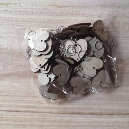 DIY Round Heart Wood Woodiness Birthday Calendar Reminder Board Calendar Home Decoration