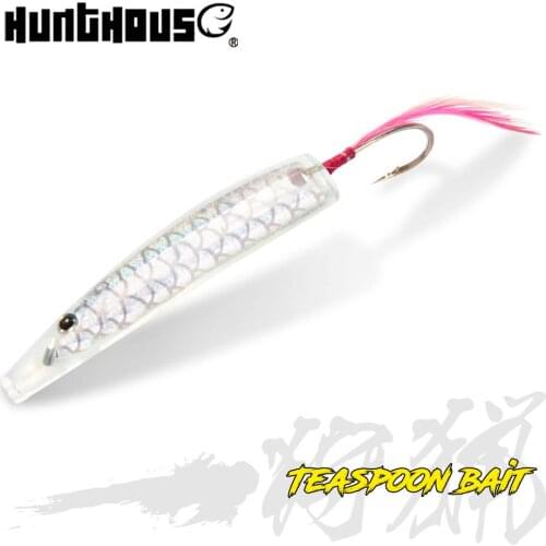 Hunthouse 6pcs/lot Surf Yumizuno fishing hard plastic fishing lures spoon trolling 45 mm 60mm fishing baits spinners spoon bait