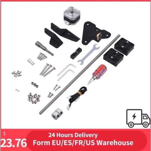 Lead Screw Dual Z Axis Lead Screw Upgrade Kit 42-34 Stepper Motor 365mm T8 for Creality Ender-3 Ender-3S Ender-3 Pro 3D Printer