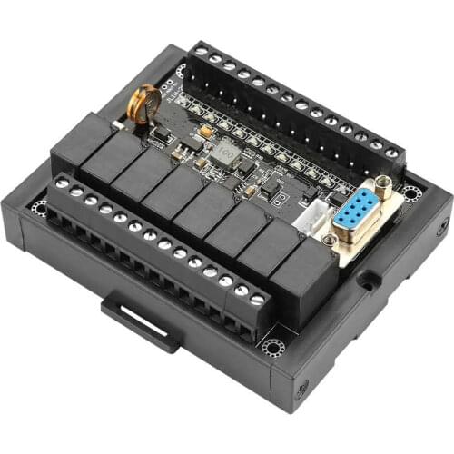 Stepper Motor Controller PLC Programmable Controller FX1N TO 20MR Programmable Relay Delay Module with Shell Motor Regulator