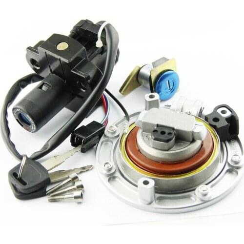 Motorcycle Fuel Tank Cover Cap Lock With Ignition Switch Lock FOR Honda NSR250 MC18 MC21 CBR250 MC19 MC22 1988-1994