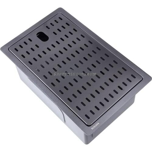 Kitchen Sink Black Nano Handmade Sink Single Slot Small Stainless Steel Bar Sink Package Taichung Lower Basin