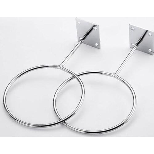 2PCS Wall-Mounted Sports Ball Holders Football Rack Basketball Bracket Volleyball Display Home Decor Racks Nail Wall Hat Holder