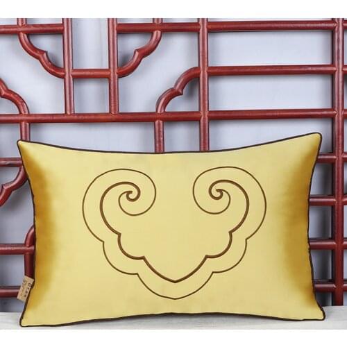 Custom Embroidery Love Heart Cushion Cover Pillow Case Home Decorative Living Room Sofa Chair Lumbar Pillowcases with Zipper