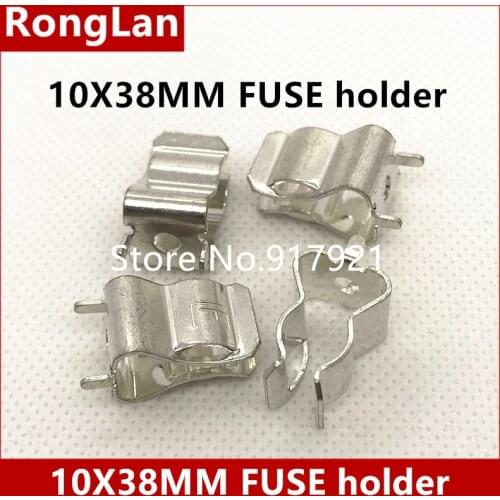 [ZOB] The United States Bussmann BUSS PCB fuseholders 10X38 10.3X38MM fuse holder --250PCS/LOT