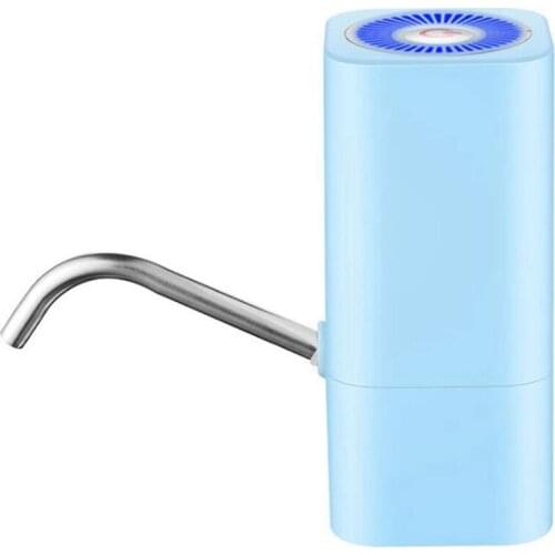 Portable Water Bottle Pump, 5 Gallon Universal Bottle Electric Water Dispenser with USB Charging