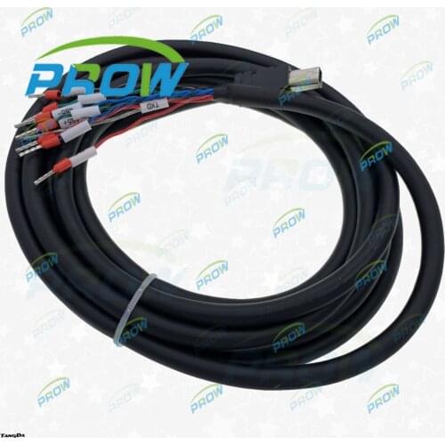 PROW for Panasonic A5 A6 servo drivers X2 module cable TE 2040008-1 connector 8P 8 core wire line wires X 2 V