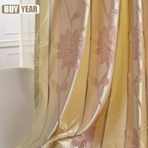 Explosion Light Luxury New Chinese Curtains for Living Room Curtains High Precision Jacquard Curtains Fabric Can Be Customized