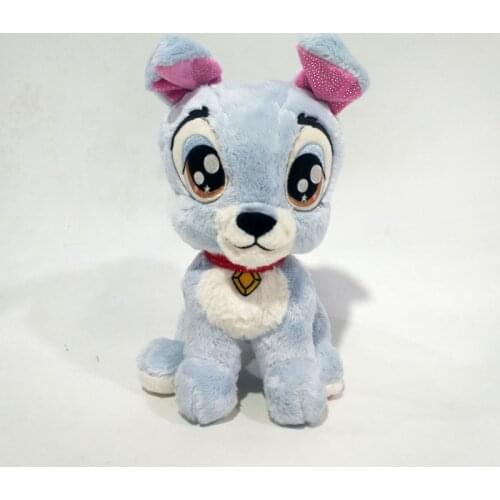 Sitting 23cm Lady And The Tramp Plush Toy Baby Tramp Dog Stuffed Animals Plush Soft Kids Doll For Children Gifts