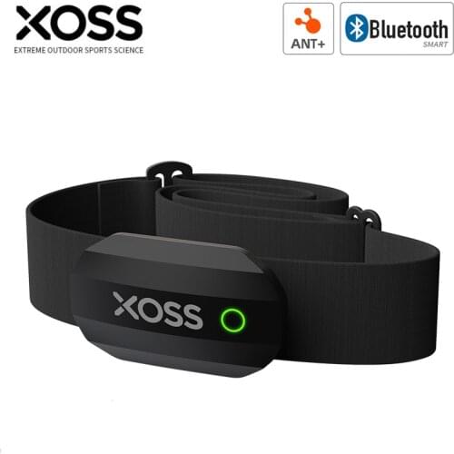 XOSS Heart Rate Sensor Monitor With Chest Strap Sport Band ANT+ Bluetooth G+ Bicycle Odometer Strava Cycling Computer For Garmin