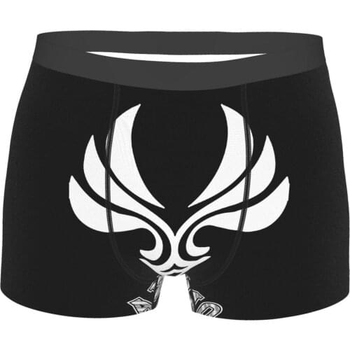 Anemo Element Genshin Impact Action Role-playing Game Underpants Breathbale Panties Male Underwear Ventilate Shorts Boxer Briefs