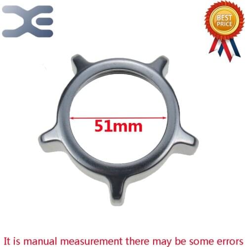 High Quality Stainless Steel Nut Fit Geepas Kenwood Zelmer Moulinex Meat Grinder Accessories Free Shipping