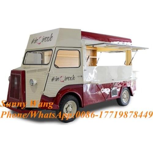 Factory Pri Street Mobile Fast BBQ Truck Food Van Mobile Food Cart Trailer Noodle Shop With Logo Design
