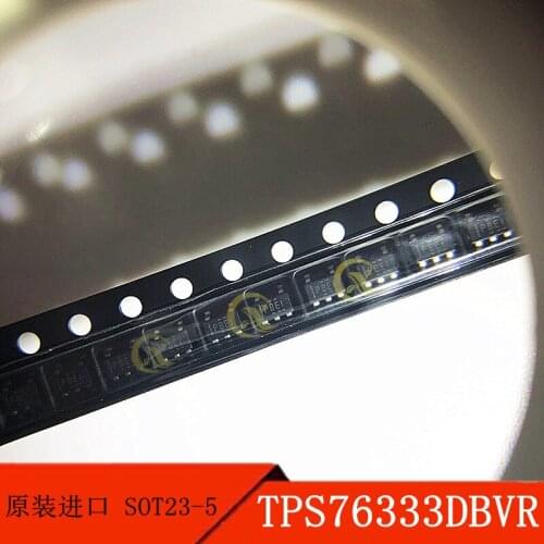 10PCS TPS76333DBVR encapsulation SOT - 23-5 printing PBEI low-voltage linear regulators original products