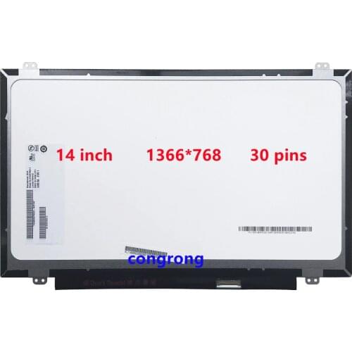 14'' screen panel B140XTN02.D B140XTN02.E B140XTN02.A B140XTN02.4 LP140WH8 TPC1 N140BGE-EA3 E33 EDP 30 Pin LCD LED Display