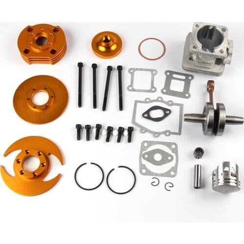 44mm accessory Racing Big Bore 53cc 54cc Top Kit Piston 49cc 2-stroke Engine Pocket Bike Dirt ATV Motorcycle Group-5