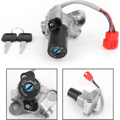 Artudatech Motorcycle Ignition Switch Lock & Keys For Yamaha V STAR VSTAR XVS 650 1100 1999-2016 4TR-82501-01 Accessories