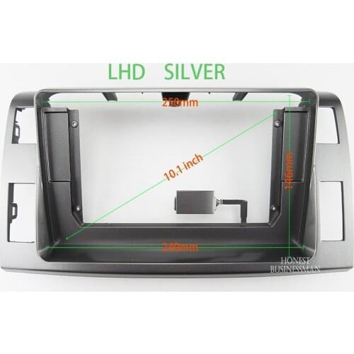 10.1 inch Fasxia Car Audio Frame Car Radio Fascia,gps navigation fascia panel is suitable 2006 TOYOTA PREVIA/ ESTIMA/ TARAGO