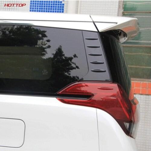 Car Accessories C Pillar Rear Window Quarter Cover Garnish Piano Black For Exterior Toyota Alphard Vellfire 3rd Gen