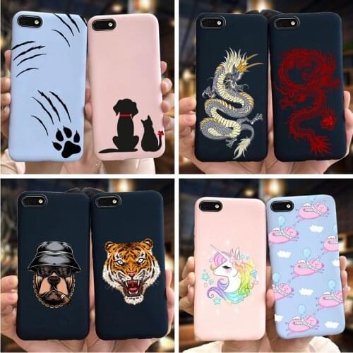 For Huawei Honor 7A Case Cover DUA-L22 5.45 inch Soft Silicone Coque TPU Back Cover For Funda Honor 7A A7 7 A Russian Phone Case