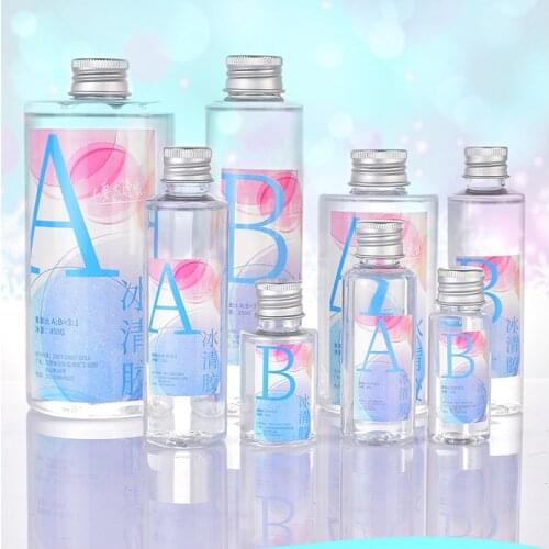 3:1 Resin Epoxy AB Crystal Clear Glue Transparent High Adhesive For DIY Resin Jewelry Making Accessories 100g/280g/600g